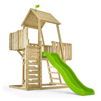 TP Toys Children's Kingswood Normandy Wooden Climbing Frame & Slide