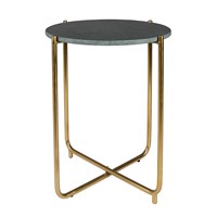Timpa Marble Side Table in Green
