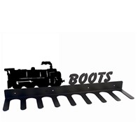Boot Rack in Train Design 