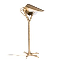 Dutchbone Falcon Table Lamp in Brass