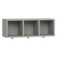 Vox Simple Customisable Wall Shelf with Hooks 