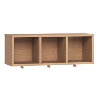 Vox Simple Customisable Wall Shelf with Hooks 