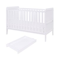 Tutti Bambini Rio Cot Bed with Cot Top Changer and Mattress 