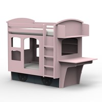 Mathy by Bols Wagon Bunk Bed with Drawers 