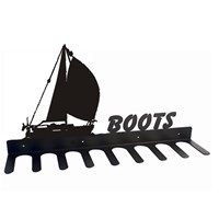 Boot Rack in Amber Sailing Yacht Design 