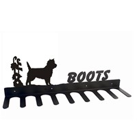 Boot Rack in Cairn Terrier Design 