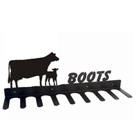 Boot Rack in Cow & Calf Design 