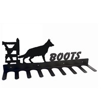 Boot Rack in German Shepherd Design 
