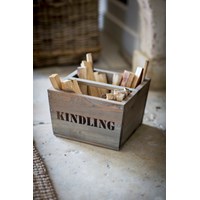Wooden Kindling Box by Garden Trading
