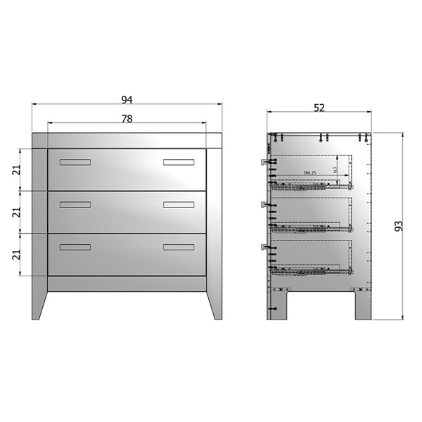 The Ultimate Chest Of Drawers Guide, Typical Dresser Drawer Depth