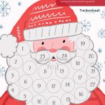 Printable advent calendar