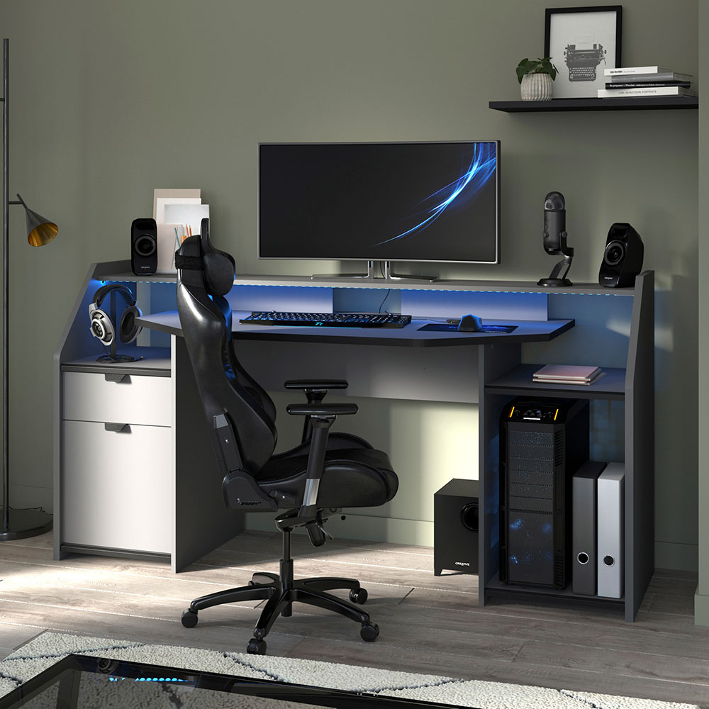 Flair Furnishings Power Z Gaming Desk