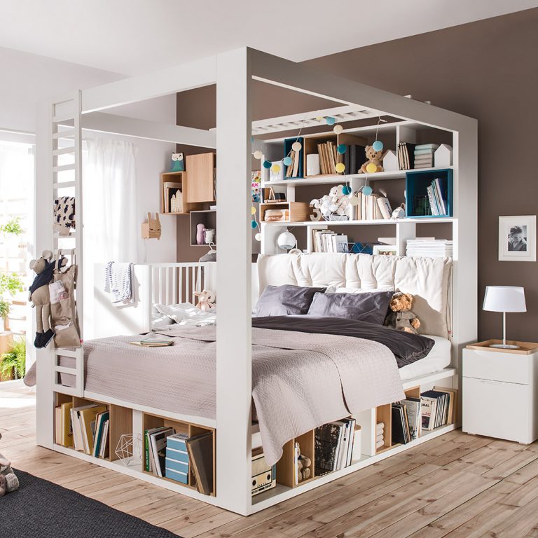 Create More Storage with Your Bed