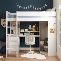Give Your Teen an Apartment-Style Bedroom with a Loft Bed
