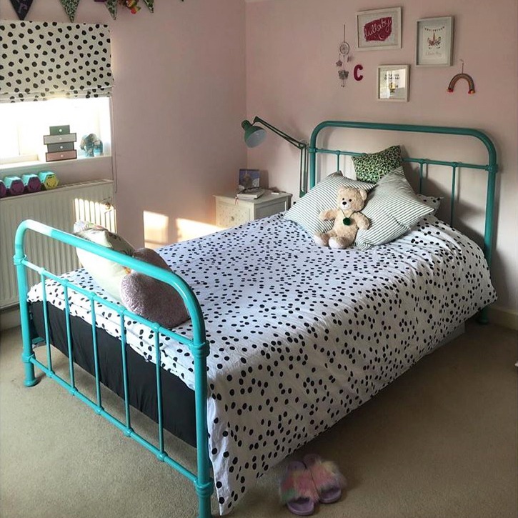 Metallic Magic! How to Style a Metal Kid’s Bed