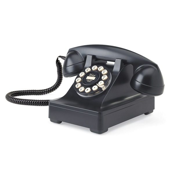 302-Retro-Phone-Black