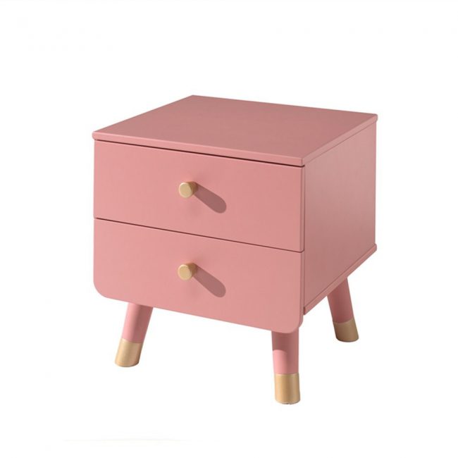 Billy-Pink-Bedside-Table