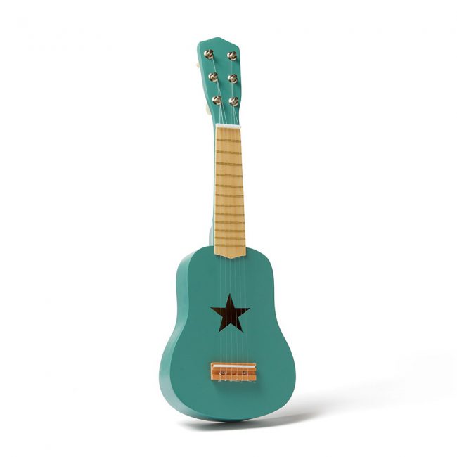 Childrens-Wooden-Guitar-in-Green