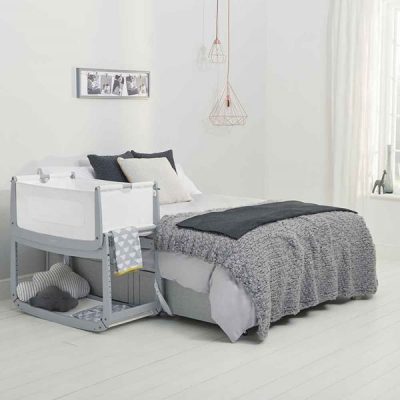 Contemporary-Scandinavian-Style-Newborn-Cot-Bed-in-Dove-Grey