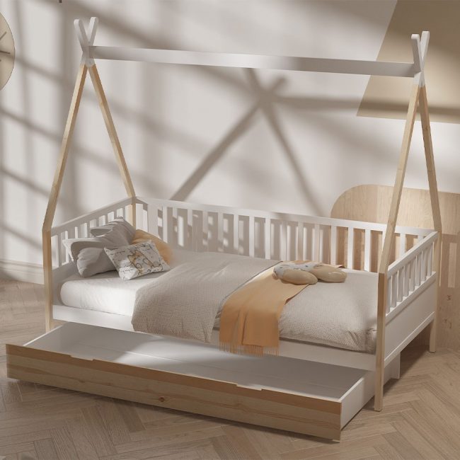 Cuckooland-Ella-Teepee-Bed-with-Trundle