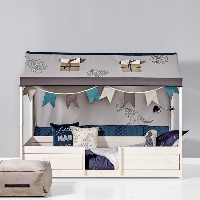 Dino-Combination-Bed-from-Lifetime-Kidsrooms-wiith-Fabric-Roof