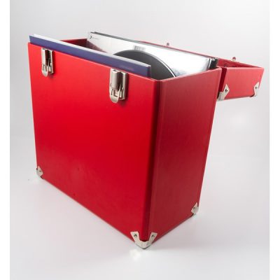 GPO-Vinyl-Storage-Case-For-Records-In-Red-By-GPO