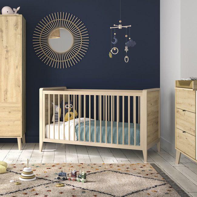 Galipette-Lison-Solid-Beech-Wooden-Cot-Bed