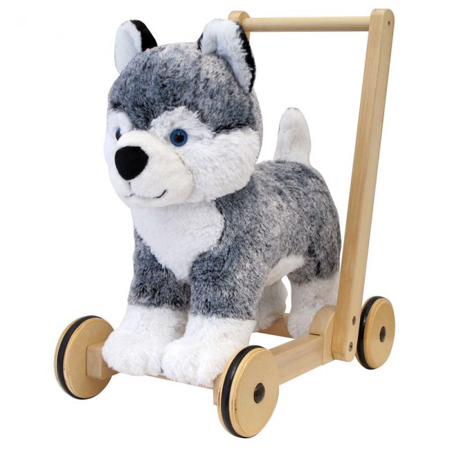 Grey-Husky-Ride-On-Toy-for-Children