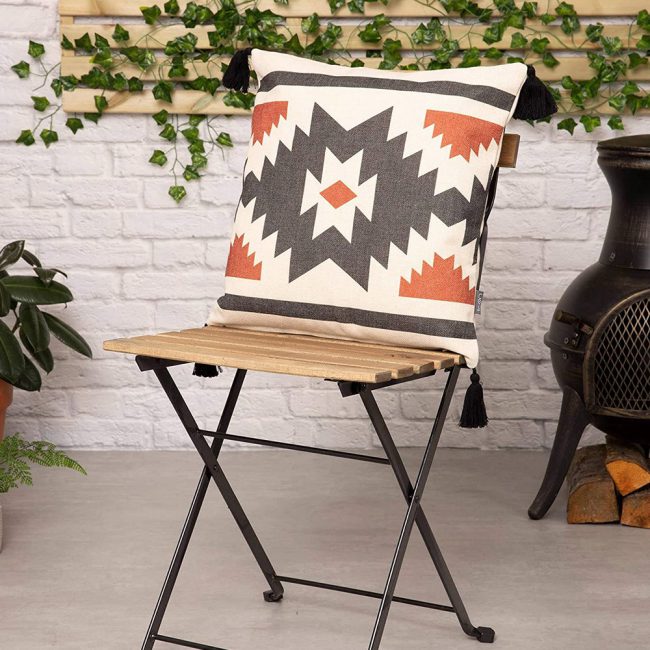 Icon-Boho-Terracotta-Aztec-Outdoor-Cushion