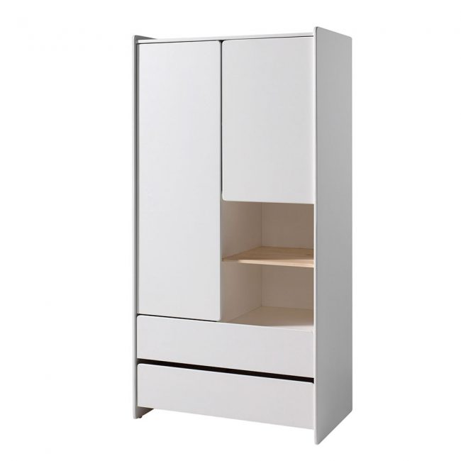 Kiddy-White-Wardrobe-with-Drawers