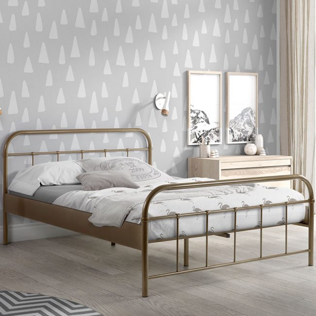 Kids-Boston-Small-Double-Bed-in-Gold