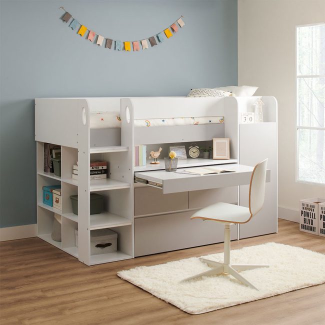 Kids-Cabin-Bed-With-Storage-Desk-Wardrobe-Desk-Cuckooland