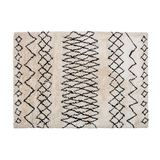 Line-Patten-Polyester-Rug