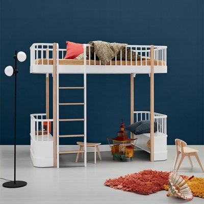 midi bed with slide