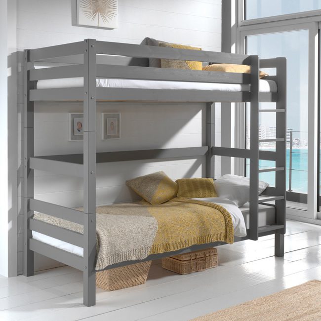 Pino-Grey-180cm-Bunk-Bed