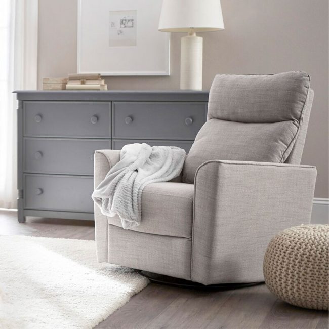 Savannah-Reclining-Nursery-Chair-Grey