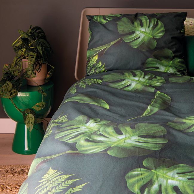 Snurk-Green-Forest-Patterned-Single-Duvet-Cover