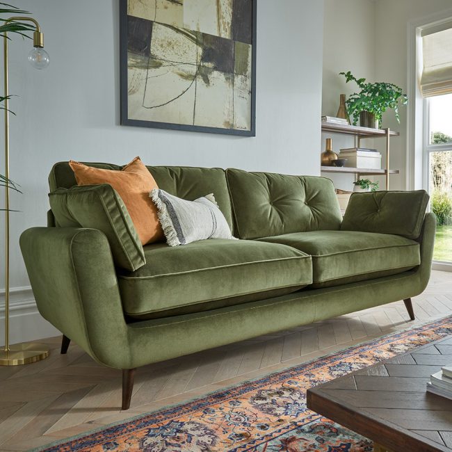 Stratus-Eco-Friendly-4-Seater-Sofa-in-Eco-Green-Velvet