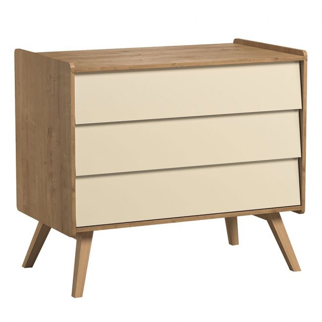 Vintage-Retro-Style-Drawers-with-Yellow-Fronts