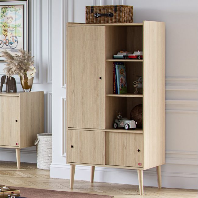 Vox-Retro-Oak-Wood-Effect-Wardrobe-with-Sliding-Door