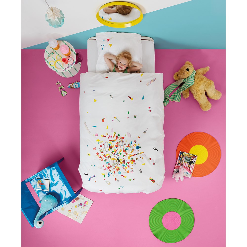 Snurk Childrens Candy Blast Duvet Bedding Set Snurk Cuckooland
