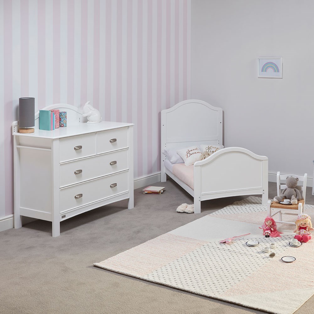 East Coast Toulouse Dresser Baby Change Unit In White East