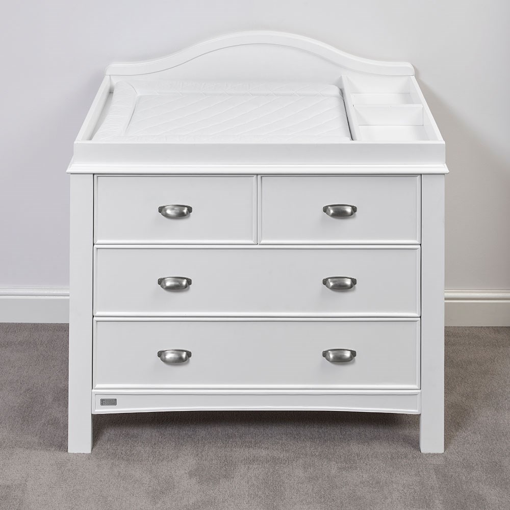 East Coast Toulouse Dresser Baby Change Unit In White East