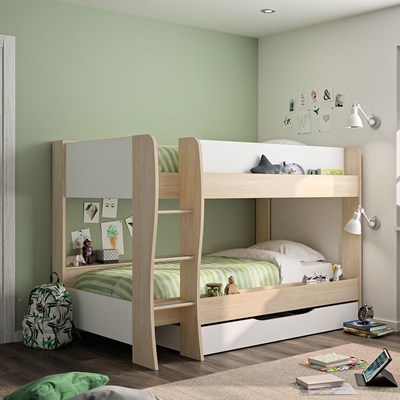 space saving bunk beds with storage