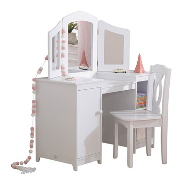 kidkraft vanity table and stool