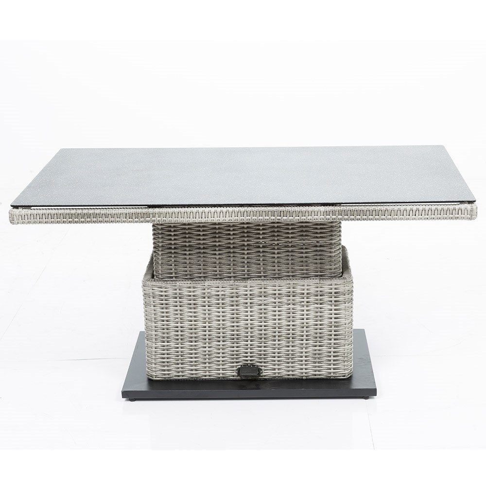 Aya Outdoor Corner Sofa Set With Adjustable Height Table Norfolk