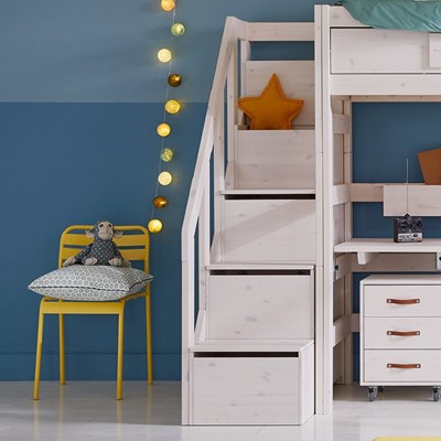 kids high rise bed