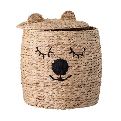 toy basket with lid