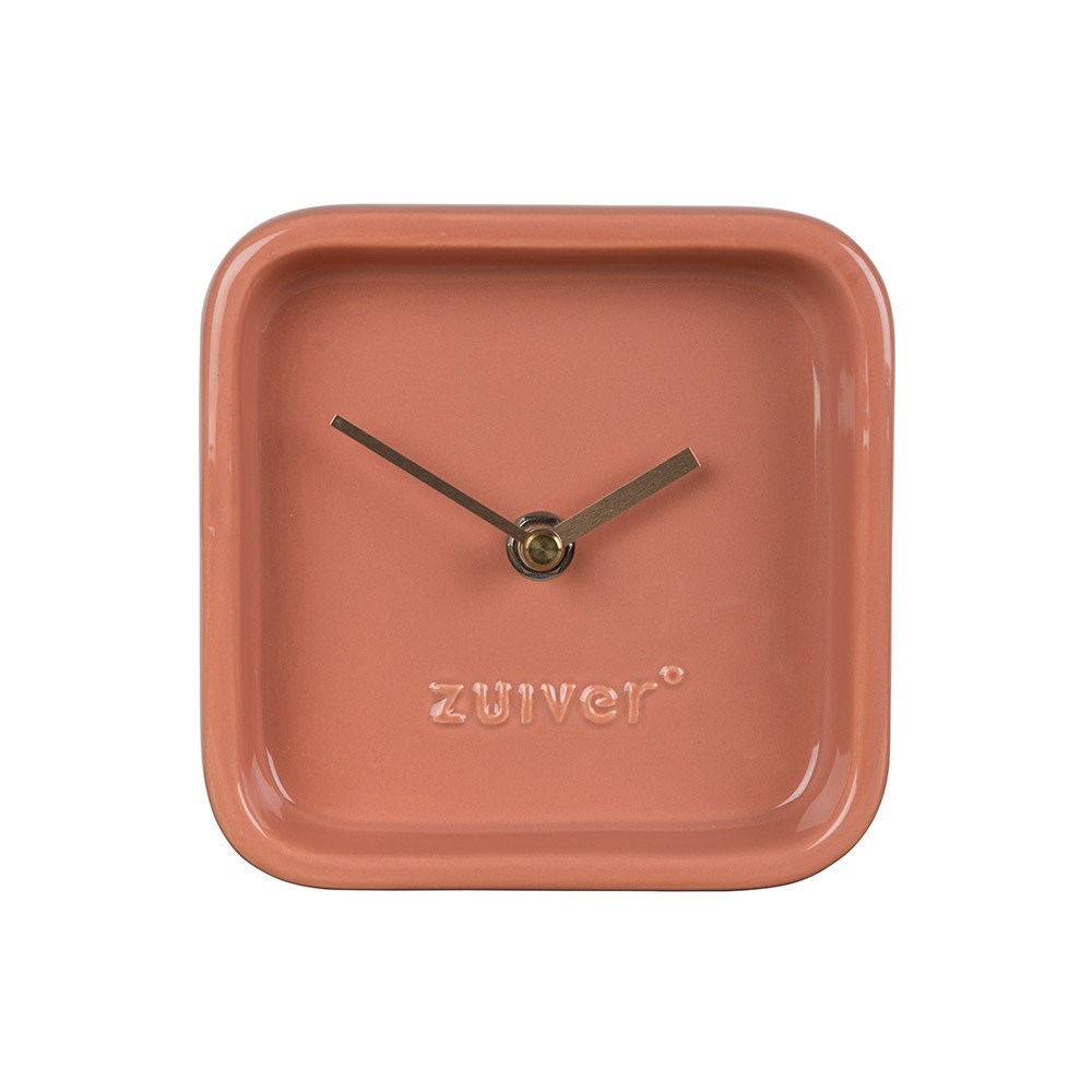 Zuiver Cute Desk Clock In Pink Zuiver Cuckooland