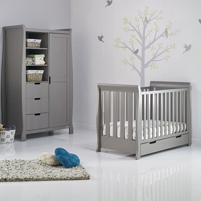 grey baby wardrobe